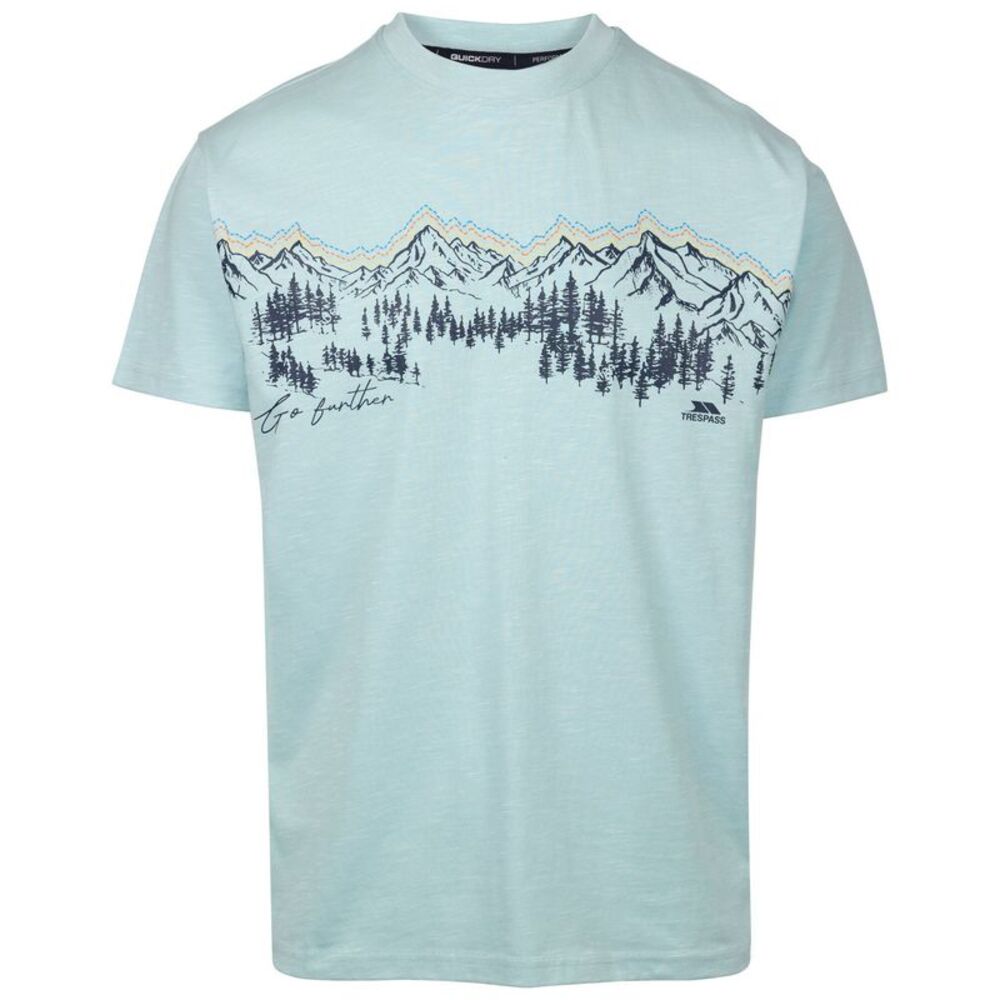 Trespass Mens Kannuar T-Shirt / Seafoam